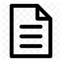 Dokument Datei Papier Symbol