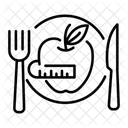 Seitlicher Winkel  Symbol