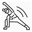 Seitlicher Winkel  Symbol