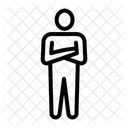 Selbstbewusster Anführer  Symbol