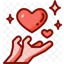 Hande Familie Hand Herz Symbol