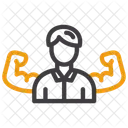 Selbstvertrauen Zuversicht Glaube Symbol