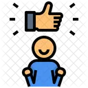 Selbstwertgefuhl Selbstvertrauen Positiv Symbol
