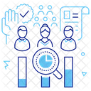 Seleção de candidatos  Ícone