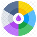 RGB Selecao De Cores Diagrama De Venn Ícone