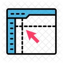 Seleccionar Cursor Herramienta Icono