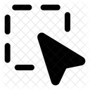 Seleccionar Cursor Seleccionar Todo Icono