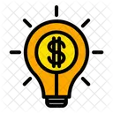 Idea Dinero Marketing Icono