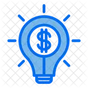 Idea Dinero Marketing Icono