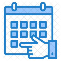 Select Date Icon - Download in Dualtone Style