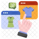 Select Product Shopping Website Buy Product Icon