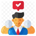Verified Employee Verified Candidate Accepted Candidate Icon