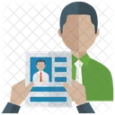 Selected Candidate Recruitment Right Applicant Icon
