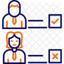 Selected Candidate  Icon