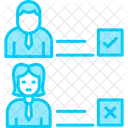 Selected Candidate  Icon