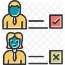 Selected Candidate  Icon