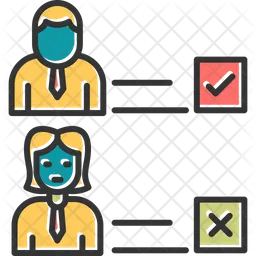 Selected Candidate  Icon
