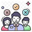 Selected Candidate Choose Candidate Selected Avatar 아이콘