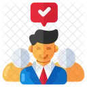 Verified Employee Verified Candidate Accepted Candidate 아이콘