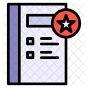Selected List  Icon