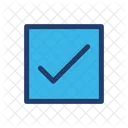 Selected Checkbox Box Icon