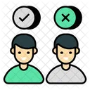 Selected Person Selected User Right Person Icon