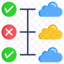 Selection Cloud Data Choose Icon