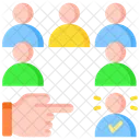 Selection Employee Process 아이콘