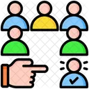 Selection Employee Process 아이콘