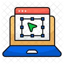 Selection Tool Direct Selection Designing Tool Icon