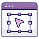Selection Tool Resize Tool Designing Tool Icon