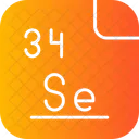 Selenium Periodic Table Chemistry Icon