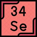 Selenium Periodic Table Chemistry Icon