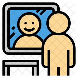 Self Awareness Icon Of Colored Outline Style Available In Svg Png Eps Ai Icon Fonts