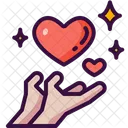 Hands Family Hand Heart Icon