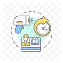 Self check in or out  Symbol