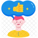 Self Compliment Confidence Compliment Icon