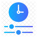Self Control Clock Time Icon