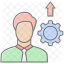 Self Development Lineal Color Icon Icon