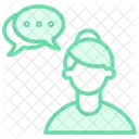 Self Dialogue  Icon