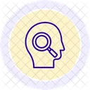 Self Discovery Line Icon Icon