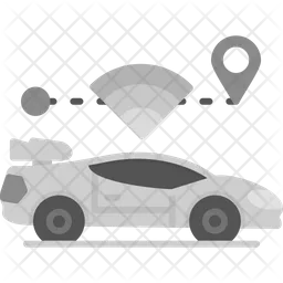 Self Driving  Icon