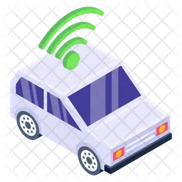 Self Driving Car  Icon