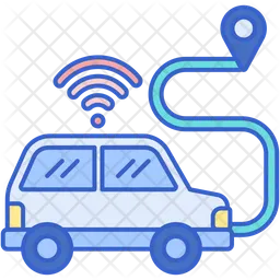 Self Driving Car  Icon