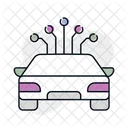Self Driving Cars Autonomous Mobility Ai Technology Icon