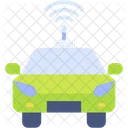 Self Driving Futuristic Automation Icon