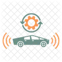 Self Driving System Self Driving Car Car Icon