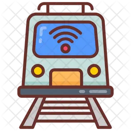 Self driving train  Icon