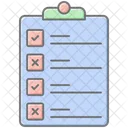 Self Evaluation Lineal Color Icon Icon