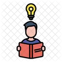 Learning Book Self Education Icon